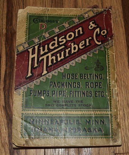 Antico catalogo hardware HUDSON & THURBER Co Trebbiatrice Omaha Minneapolis - Foto 12 di 12