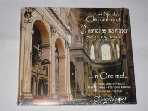 CLERAMBAULT O SANCTISSIMA MATER MOTETTEN IN STUNDEN MEL PICARD LAMY VERNET LIGIA CD - Bild 1 von 1