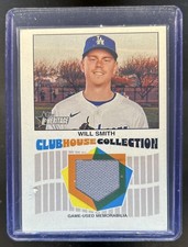 2026 Topps Heritage Will Smith Clubhouse Jersey #CCR-WS Dodgers