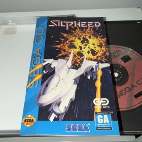 Silpheed (Sega CD, 1993) Complete CIB - Tested - Authentic