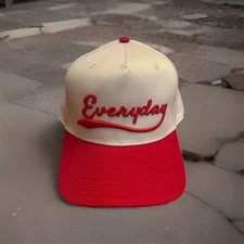 Everyday Snap Back Hat Red