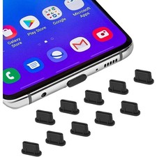 USB C Dust Plug 10 Pack Type C Charger Port Protector Cover for iPhone