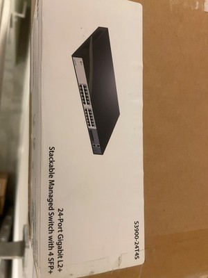 FS S3900-24T4S 24-Port GB Eth L2 + Stapelbar Verwaltet Schalter W/4x 10Gb SFP+
