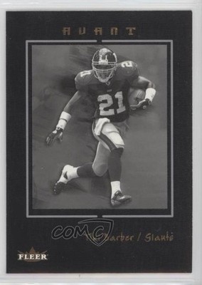 2003 Fleer Avant Black 106/199 Tiki Barber #51 0i1b