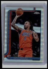 2025-26 Topps Chrome #105 Jaylin Williams Refractor