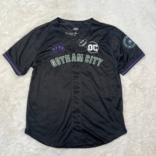 DC COMICS BATMAN / THE JOKER GOTHAM CITY JERSEY SIZE L