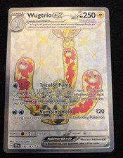 Pokémon TCG Wugtrio EX 190/162 Full Art Holo Temporal Forces MINT CONDITION
