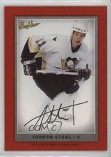 2006 Upper Deck Bee Hive Rookies Red Facsimile Signature Jordan Staal #146 0q3