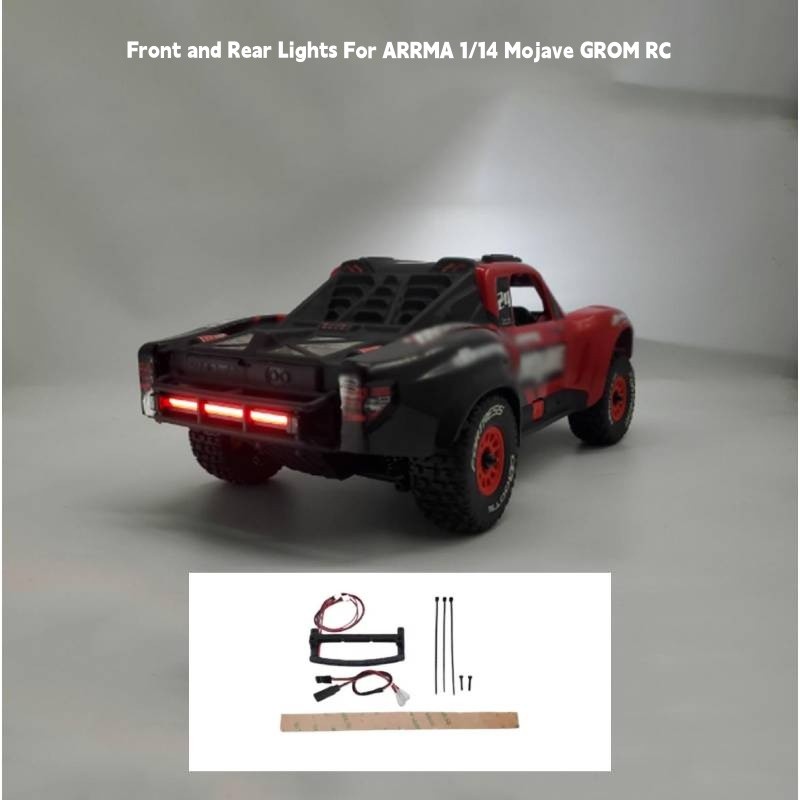 Front and Rear Lights Lamp Kits For ARRMA 1/14 Mojave GROM RC Car