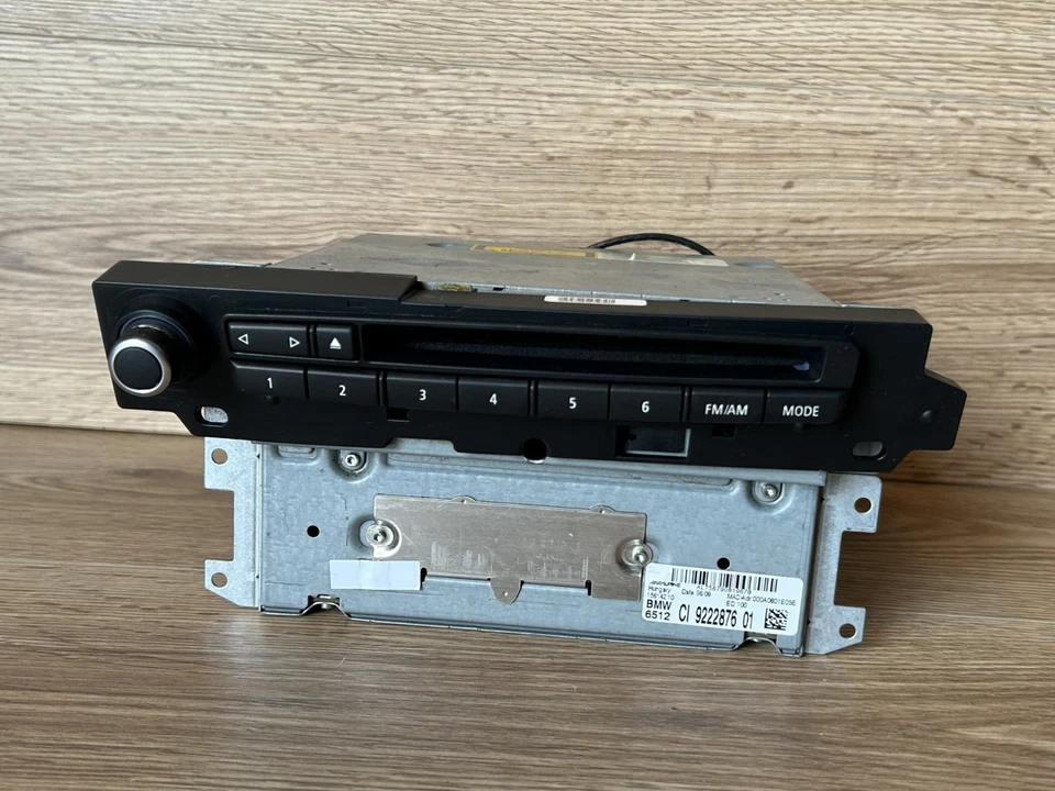 BMW E60 E63 530 650 CIC SISTEMA DE NAVEGAÇÃO CD RÁDIO PLAYER FABRICANTE DE EQUIPAMENTO ORIGINAL 2008_2010 - Imagem 2 de 4