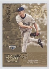 2005 Leaf Century Collection Post Marks Gold 39/50 Jake Peavy #137 0a1