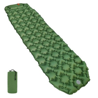Ultralight Camping Sleeping Pad with Quick-Inflate Foot Pump, Water Resistant, P