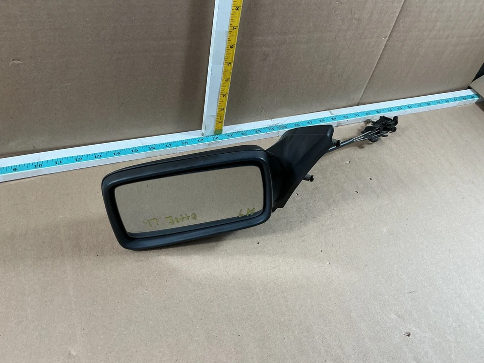 1993-1999 Volkswagen Jetta conjunto de espelho frontal esquerdo do motorista visão lateral fabricante de equipamento original - Imagem 3 de 4
