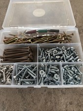 1.4kg Selection Of Robertson Square Drive Screws Including 3 Driver Bits