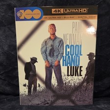 Cool Hand Luke (Ultra HD, 1967) LIKE NEW - CLASSIC  Paul Newman - w/slipcover 