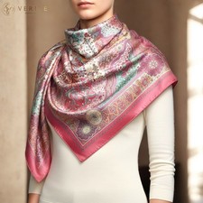 RARE VINTAGE HERMES Silk Scarf "Aux Portes du Palais" Carre 90