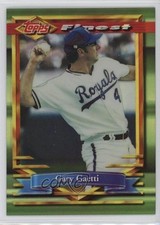 1994 Topps Finest Refractor Gary Gaetti #394 0xk7