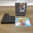 Super Mario Bros. 2 (Nintendo NES) Authentic Game Cartridge w/ Manual & Sleeve