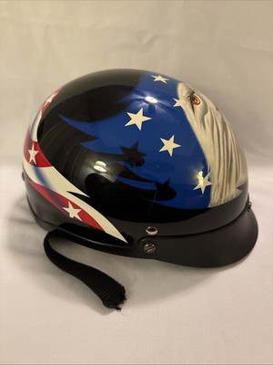 american airlines motorcycle helmet Hot Leathers D.O.T. Eagle Matte Black Slash2Gash The sporty road helmet for every day HGU-55 CUSTOM "AMERICAN FLAG" FIGHTER