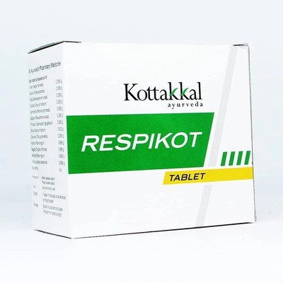 Kottakkal RESPIKOT Tablets (100tab) Herbal Ayurvedic Respiratory Wellness