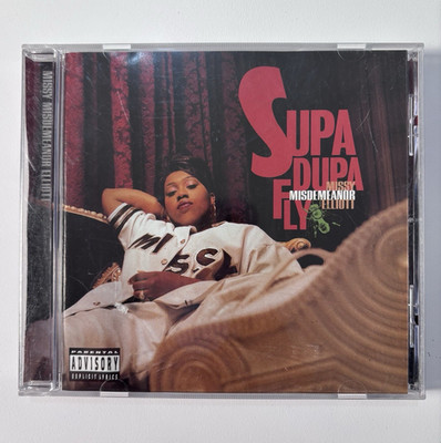 Missy Misdemeanor Elliott Supa Dupa Fly Rap CD 1997 Elektra Parental Adv