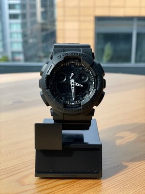 Casio G-Shock Analog Digital GA-100-1A1ER Black Watch Men's