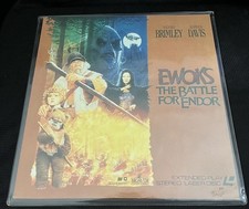 Ewoks: The Battle for Endor (1985) Laserdisc *UNICORN RARE*