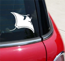 MANTA STING DEVIL RAY GRAPHIC DECAL STICKER ART CAR WALL DECOR