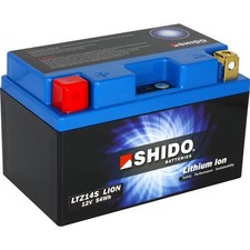 Shido LTZ14S Lithium Batterie 12V 5Ah leicht langlebig hoher Anlaufstrom 590