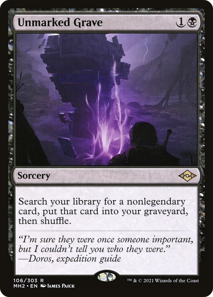 Unmarked Grave - 106 - Modern Horizons 2 - MTG