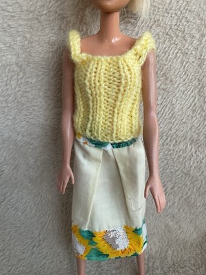 ROCK UND TOP - PASSEND FÜR PUPPE BARBIE GRÖSSE PORTOFREI #4177