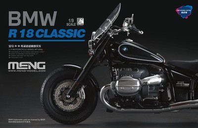 MENG-Model MT-006s BMW R 18 Classic (Pre-colored Edition) in 1:9 Neu + OVP