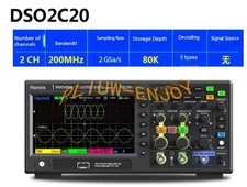 Hantek DSO2C20 2CH Digital Storage Oscilloscope Signal Generator 200Mhz 2GSa/s