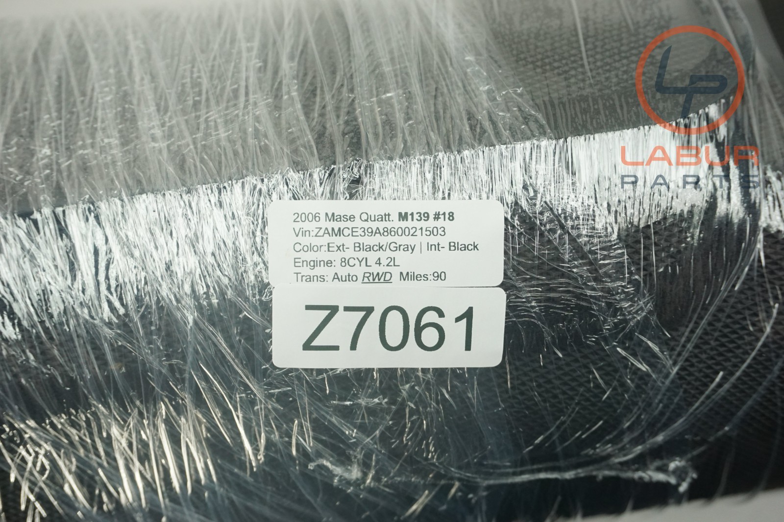 M139 03-13 Maserati Quattroporte Front & Rear Floor Carpet Mat Mats Z7061
