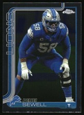 Penei Sewell 2025 Chrome #99 Lions 