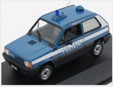 MINICHAMPS 400121490 FIAT - PANDA 1980 POLICE - POLICE - BLUE WHITE - 1/43