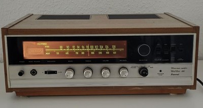 Vintage Sansui model 350 stereo amplifier amp solid state 
