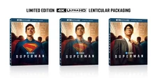 Superman 2025 (4K Ultra HD + Digital Copy) Limited Edition Lenticular Art