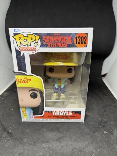 Funko Pop! Television Argyle Stranger Things Season 4 #1302 Surfer Boy Pizza