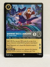 Disney Lorcana AOTV - Darkwing Duck  Launchpad /St. Canard's Finest 165/204
