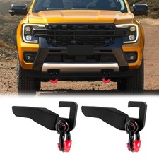 Steel Front Tow Hook Mount Bracket For 2019-2024 Ford Ranger With D-rings Steel Front Tow Hook Mount Bracket For 2019-2024 Ford Ranger With D-rings