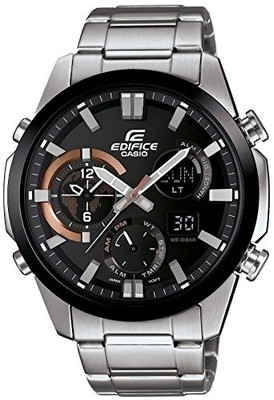 CASIO EDIFICE ERA-500DB-1AJF Analog Digital Weltzeit Uhr Schwarz Herren Japan