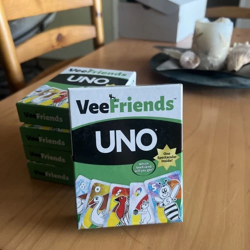Veefriends UNO Card Game Gary Vee & Mattel BRAND NEW / SEALED IN HAND SHIP READY