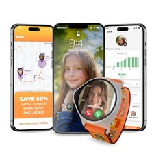 Kids Smart Watch with GPS Tracker, SOS, Parental Controls Smartwatch, Kid