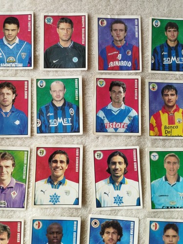 CALCIO 98 -Colección Merlín 1998- Figura-Pegatinas, Italia Raro - Imagen 12 de 24