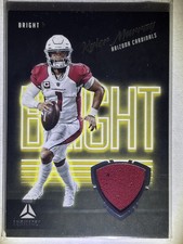 2022 Panini Luminance - Bright Beginnings Relics Kyler Murray #BBE-KMU (MEM)