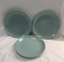 IKEA Fargrik 15199 Matte Turquoise Salad Plates 8” 1 Dish Meal Lot Of 3