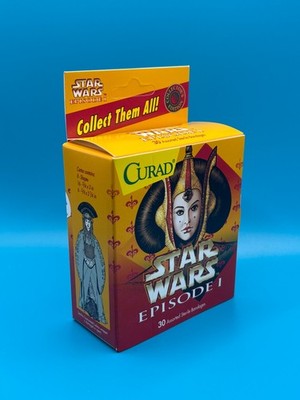 Vintage 1999 Star Wars Bandagen, Padme, Curad, 30x Bandage, Sammler
