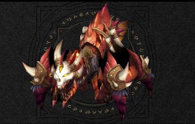 Global Grinning Reaver Reittier Mount World of Warcraft TCG Loot Rare WoW