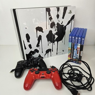 Sony Playstation Pro Death Stranding 1TB Console x Remotes